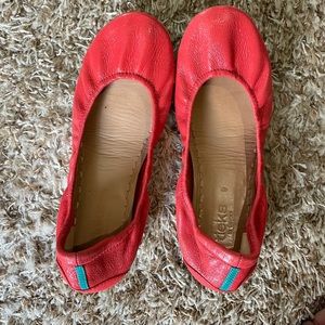 Tieks Limited Edition Poppy Size 9